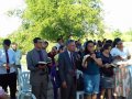 Pr. Isaías Onofre lança pedra fundamental em Delmiro Gouveia