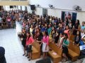 Pré congresso da 5ª região começa com batismo com Espírito Santo