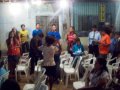 Família conta vitória em culto na subcongregação de Bom Parto