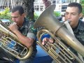 A Banda de Música do Exército se apresenta no Leal