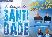 Congresso 2016 em Rio Largo acontecerá entre os dias 06 a 09 de fevereiro