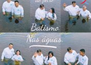 Ev. Josiel dos Santos batiza cinco novos membros da AD em Marituba do Peixe