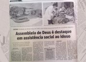 Assembleia de Deus em Alagoas é destaque em Assistência Social ao Idoso