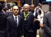 Pr. José Antônio recebe medalha por serviços prestados ao Brasil