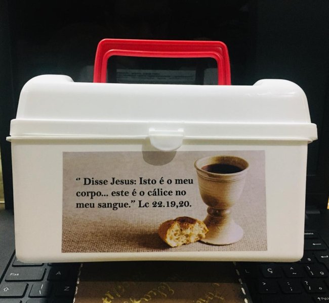 Kit Para Santa Ceia Evangelica Kit Santa Ceia nos Lares garante que enfermos recebam os elementos